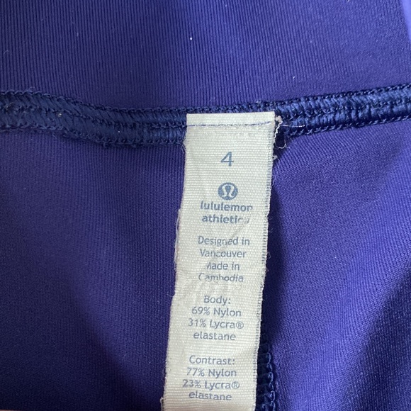 LULULEMON CROPPED MESH LEGGINGS - Picture 3 of 4